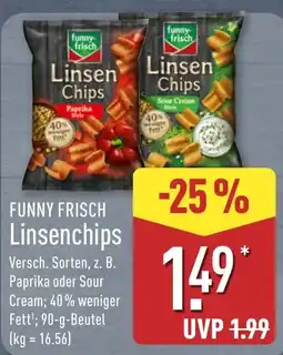 Aldi Nord FUNNY FRISCH Linsenchips Angebot