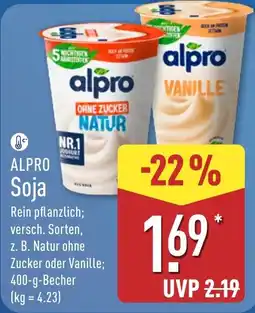 Aldi Nord ALPRO Soja Angebot