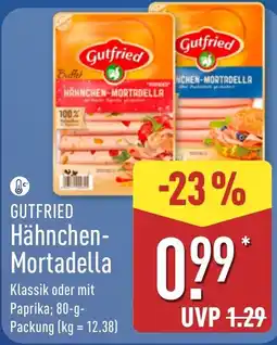 Aldi Nord Gutfried Hähnchen-Mortadella Angebot