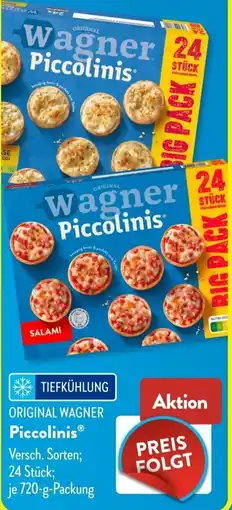 Aldi Süd ORIGINAL WAGNER Piccolinis Angebot