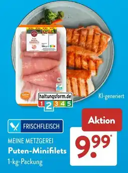 Aldi Süd Puten-Miniflets Angebot