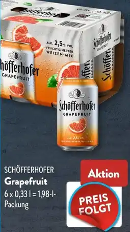 Aldi Süd Schöfferhofer Grapefruit Angebot
