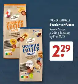 Aldi Süd Farmer naturals Studentenfutter Angebot