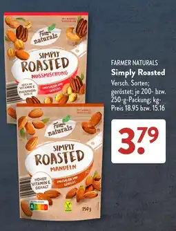Aldi Süd Farmer naturals Simply Roasted Angebot