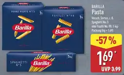 Aldi Nord Barilla Pasta Angebot