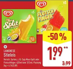 Aldi Nord LANGNESE Stieleis Angebot