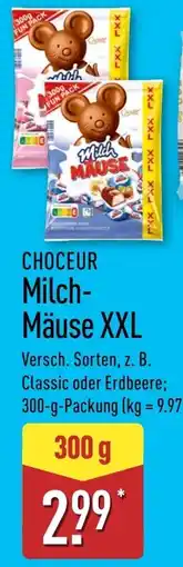 Aldi Nord CHOEUR Milch-Mäuse XXL Angebot
