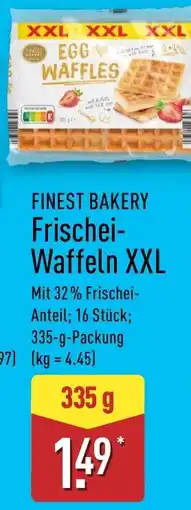 Aldi Nord Finest Bakery Frischei-Waffeln XXL Angebot