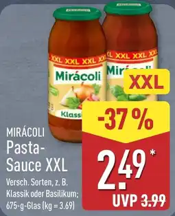 Aldi Nord Mirácoli Pasta-Sauce XXL Angebot