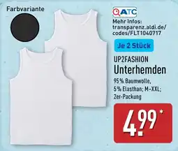 Aldi Nord UP2FASHION Unterhemden Angebot