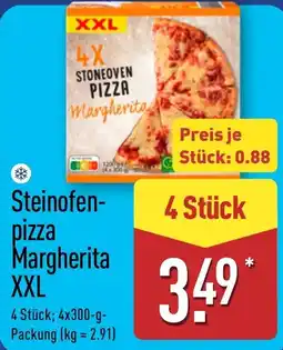 Aldi Nord Steinofenpizza Margherita XXL Angebot