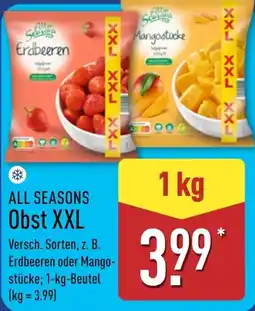 Aldi Nord ALL SEASONS Obst XXL Angebot