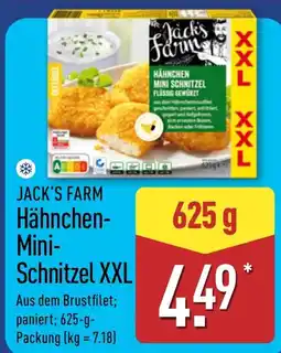 Aldi Nord JACK'S FARM Hähnchen-Mini-Schnitzel XXL Angebot