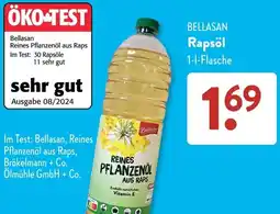 Aldi Süd BELLASAN Rapsöl Angebot