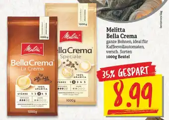 NP Discount Melitta Bella Crema 1000g Beutel Angebot