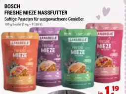 Zookauf Bosch freshe mieze nassfutter Angebot