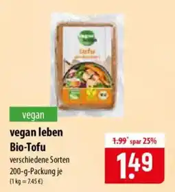 Famila Nord Ost vegan leben Bio-Tofu Angebot
