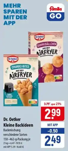 Famila Nord Ost Dr. Oetker Kleine Backideen Angebot