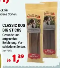 Zookauf CLASSIC DOG BIG STICKS Angebot