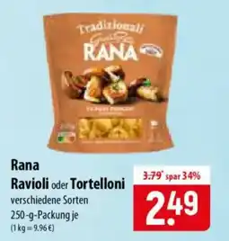 Famila Nord Ost Rana Ravioli oder Tortelloni Angebot