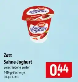 Famila Nord Ost Zott Sahne-Joghurt Angebot