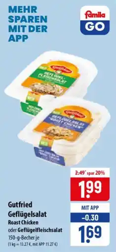 Famila Nord Ost Gutfried Geflügelsalat Angebot