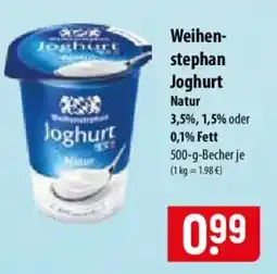 Famila Nord Ost Weihenstephan Joghurt Natur Angebot