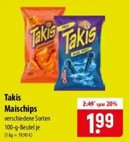 Famila Nord Ost Takis Maischips Angebot