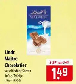 Famila Nord Ost Lindt Maître Chocolatier Angebot