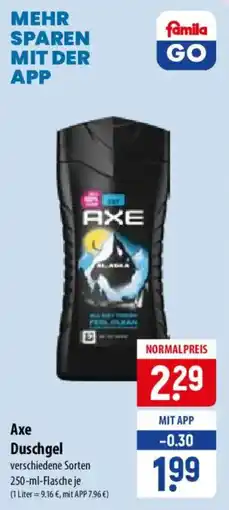 Famila Nord Ost Axe Duschgel Angebot