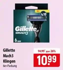 Famila Nord Ost Gillette Mach3 Klingen Angebot