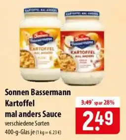Famila Nord Ost Sonnen Bassermann Kartoffel mal anders Sauce Angebot