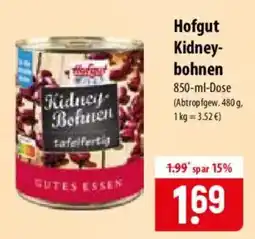 Famila Nord Ost Hofgut Kidney-Bohnen Angebot