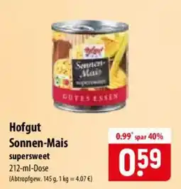 Famila Nord Ost Hofgut Sonnen-Mais supersweet Angebot