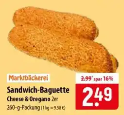 Famila Nord Ost Sandwich-Bagette Cheese & Oregano Angebot