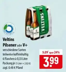 Famila Nord Ost Veltins Pilsener oder V+ Angebot