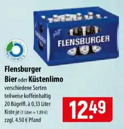Famila Nord Ost Flensburger Bier oder Küstenlimo Angebot