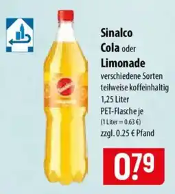 Famila Nord Ost Sinalco Cola oder Limonade Angebot