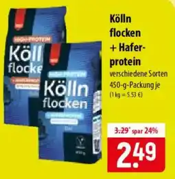 Famila Nord Ost Kölln flocken + Haferprotein Angebot