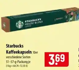 Famila Nord Ost Starbucks Kaffee kapseln Angebot