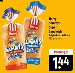 Famila Nord Ost Harry Sammy's Super Sandwich Angebot