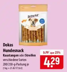 Famila Nord Ost Dokas Hundesnack Angebot