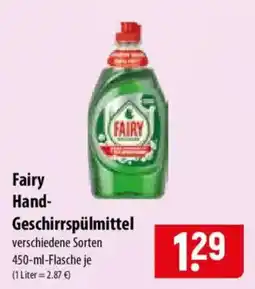 Famila Nord Ost Fairy Hand-Geschirrspülmittel Angebot