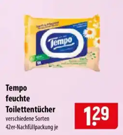 Famila Nord Ost Tempo feuchte Toilettentücher Angebot