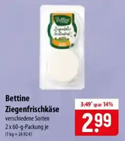 Famila Nord Ost Bettine Ziegenfrischkäse Angebot