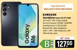 Famila Nord Ost SAMSUNG Smartphone Galaxy A16 LTE 128GB Angebot