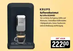 Famila Nord Ost KRUPS Kaffeevollautomat My Coffee EA2004EO Angebot