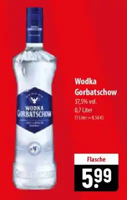 Famila Nord Ost Wodka Gorbatschow Angebot