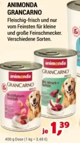 Zookauf Animonda grancarno Angebot