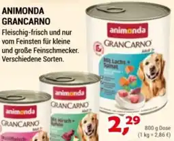 Zookauf Animonda grancarno Angebot